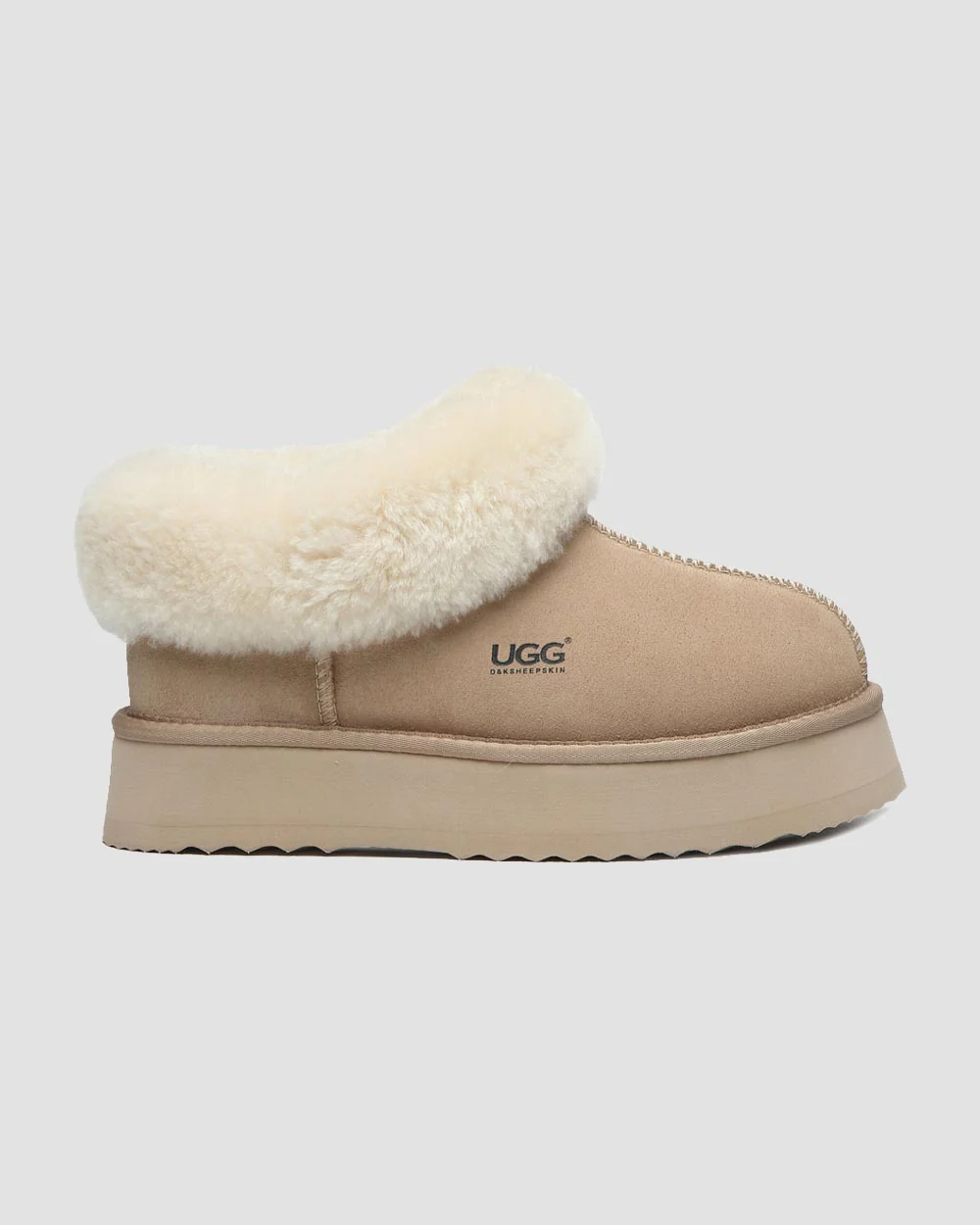 Platinum Platform Ugg Slippers - Image 10