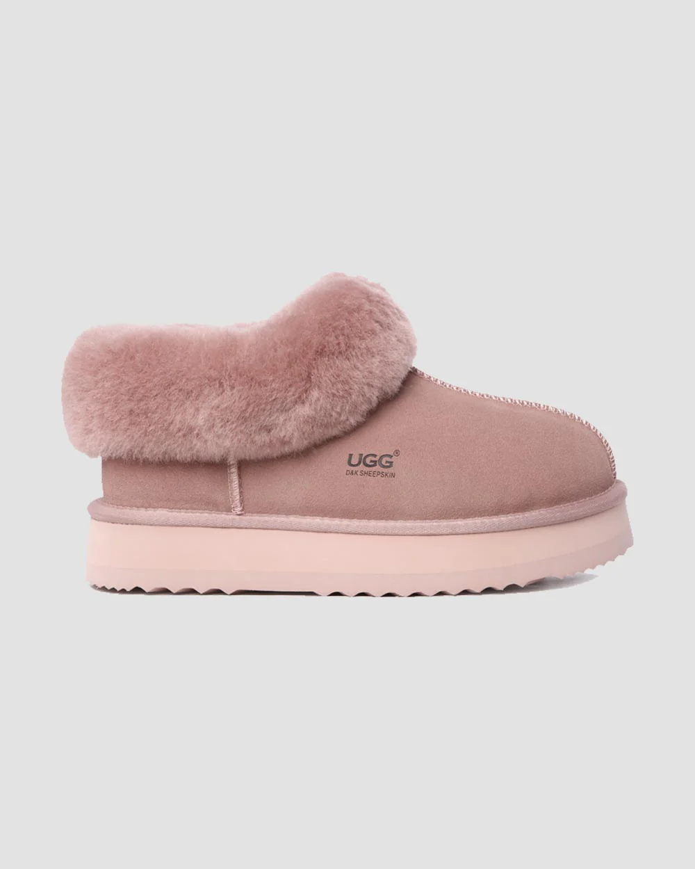 Platinum Platform Ugg Slippers - Image 9